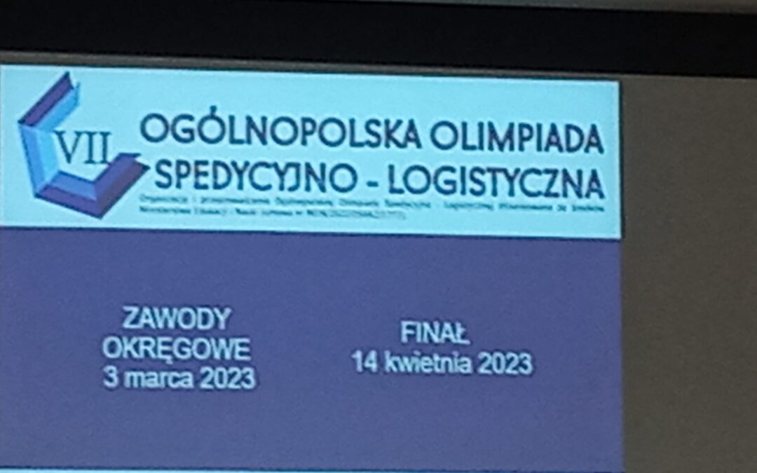 VII Ogólnopolska Olimpiada Spedycyjno-Logistyczna